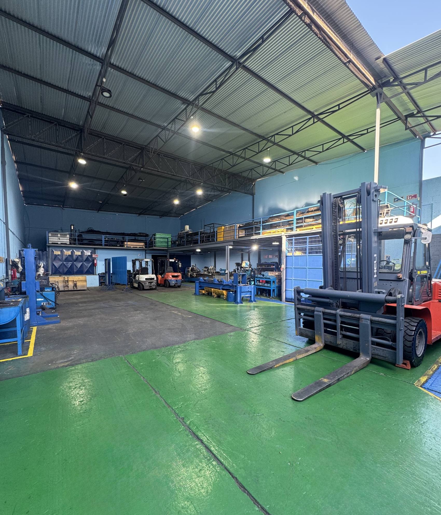 Interior del taller de DeYDe en Iquique
